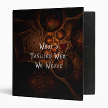Tangled Web Vinyl Binders