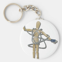 TangledInUSB082611 Keychain