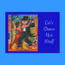 Tango Bear Postcard by ZachBear Tango Bear Postcard