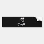 TANGO BUMPER STICKERS