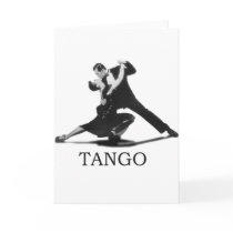 TANGO GREETING CARD