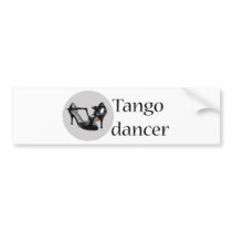 Tango Dance cool design! Bumper Sticker
