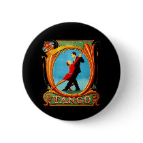 Tango Dancer Pinback Buttons