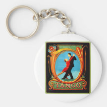 Tango Dancer Key Chain