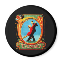 Tango Dancer Refrigerator Magnets
