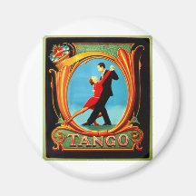 Tango Dancer Magnets