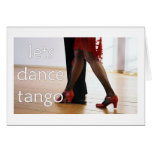 Tango Dancers! cards