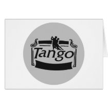 Tango dancers design! cards