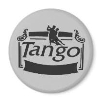 Tango dancers design! magnet