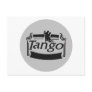 Tango dancers design! post card
