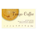 Tango Drink Punch / Loyalty Card Business Card