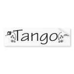 Tango Exclusive Design Bumper Stickers