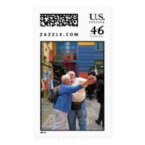 Tango fun in La Boca, Buenos Aires Stamp