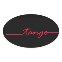 Tango in Red Sticker