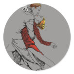 Tango Intimacy Round Stickers