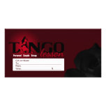 Tango Lesson - Gift Certificate, Photo Card