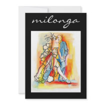 Tango Milonga Invitation