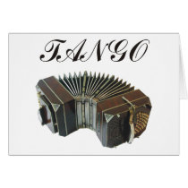 Tango Products & Designs! Argentina Music! Card