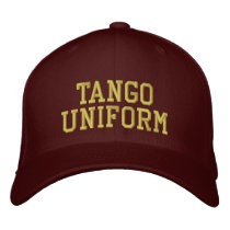 TANGO UNIFORM embroidered hats by mjc8693 TANGO UNIFORM embroidered hats