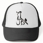 Tango with Hebrew Letters Trucker Hat