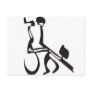 Tango with Hebrew Letters Post Cards