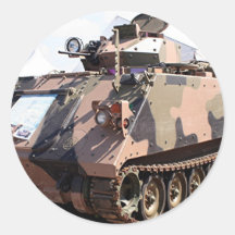 Tank: armored military vehicle stickers