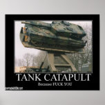 Tank Catapult Posters