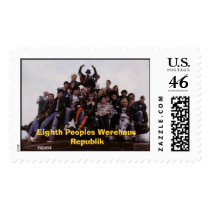 Tank, Eighth Peoples Werehaus Republik postage