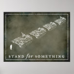 Tank Man "Stand" Customizable Posters posters