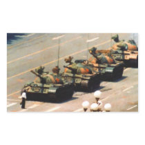 Tank Man Sticker stickers