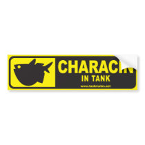 Tank Mates bumper sticker series 1-Characin bumper stickers