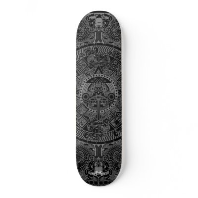 Tank Theory "Blood Calendar" Skateboard Deck by tanktheory