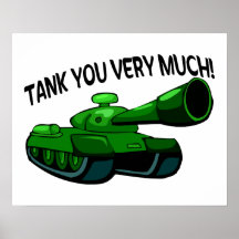 Tank You Very Much Poster
