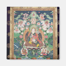 Tanka of Padmasambhava, c.749 AD Magnets