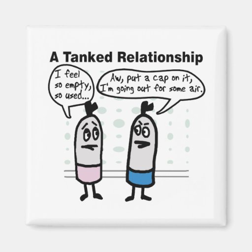Tanked Relationship Magnet