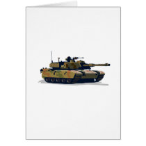tanks a lot greeting card cards