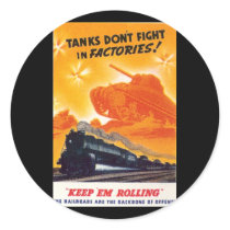 Tanks Don't Fight in Factories stickers