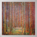 Tannenwald I by Gustav Klimt Print