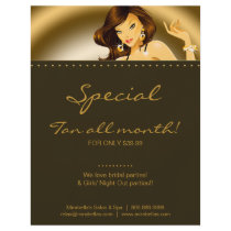 Tanning Flyer Super Gold Jewelry Woman