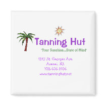 Tanning Hut Magnet # 3