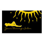 Tanning Salon Business Cards