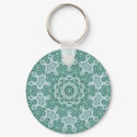 Tantalizing in teal keychain keychain