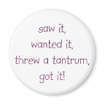 Tantrum 2 copy refrigerator magnets
