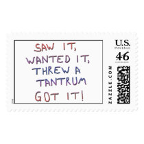 Tantrum postage by Moondial Tantrum postage