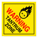 Tantrum Zone Poster posters