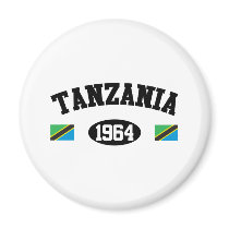 Tanzania 1964 refrigerator magnets