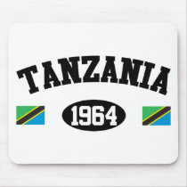 Tanzania 1964 mouse mat