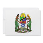 Tanzania Coat of Arms Invite