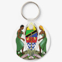 Tanzania coat of arms keychains by sergemayifuila Tanzania coat of arms keychains