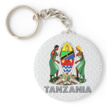 Tanzania Coat of Arms Keychains